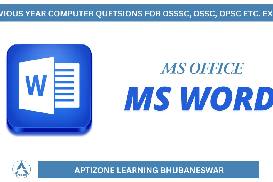 Microsoft Word Questions for OSSSC and OSSC