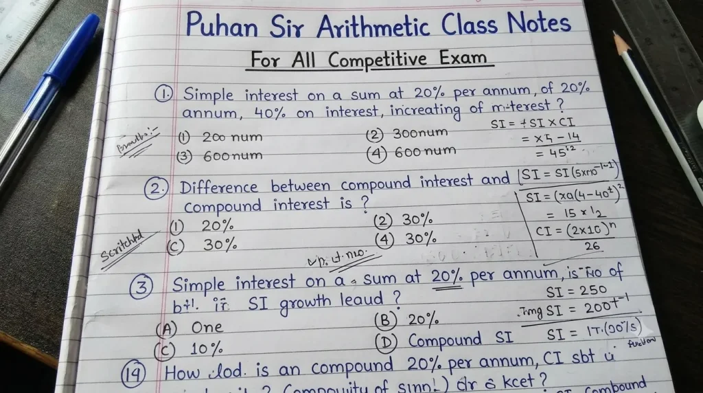 Class Notes